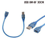 AM-AF USB CABLE V2.0 ยาว 30cm สำหรับต่อยาว หรือ FLASHDRIVE CU-GL-V2-U30AF