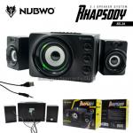 NS-34 NUBWO RHAPSODY GAMING Speaker LED LIGHING 15.5*29*22 cm SP-NW-21-NS34B