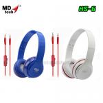 HS-6 MDTECH HEADPHONE+MIC หูฟัง HP-HM-MD-HS6XX