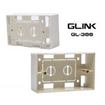 GLINK GL-386 GLINK Wall Box 2x4 ลึก 36mm. SKU-02333