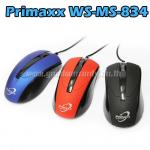 MS-834 PRIMAXX OP/USB MOUSE MO-PM-OU-834BK/RD/BU
