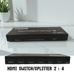 HDMI SPITTER 2 ออก 4 จอ+Audio 3D 1080P DA-GO-HM-PC024