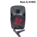 M-M20 MUSIC DJ SPEAKER 12"+MIC*2 BT/USB SP-MJ-12-XM20C