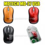 MD-27 MD-TECH Mouse Optical USB MO-MD-OC-X27BK/RE/YE