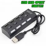HUB-204 BLACK HUB USB 2.0/4 PORT SWITCH 1M4 HB-4P-GE-204BK