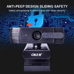 HD-868 OKER WEBCAM FULL 1080P AUTO FOCUS CM-OK-HD-A868X