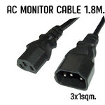 Cable AC MONITOR CABLE 1.8M (3x1sqm.) CA-MT-GO-003M1