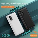 GC-205 d-power Fast Power Bank 20000mAh แบตสำรอง พาวเวอร์แบงค์ หน้าจอดิจิตอล MB-DP-BT-205BK