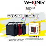 K3 W-KING K-SONG SPEAKER BLUETOOTH+MIC ไร้สาย SKU-00791