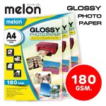180G melon GLOSSY PHOTO PAPER PA-ML-A4-180GM