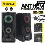 NS-40 NUBWO ANTHEM GAMING Speaker LED LIGHING SP-NW-20-NS40B
