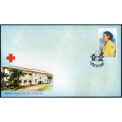 ซองวันแรกจำหน่ายงานกาชาด 2554