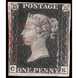 1840 Black Penny