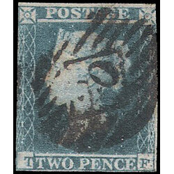 1841 No.4 Blue Imperf