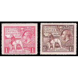 1924 King George 5 No.185-186