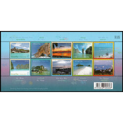 แสตมป์ชุดตราไปรษณียากรทั่วไป (สถานที่ท่องเที่ยวของไทย)