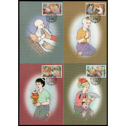 บัตรภาพตราไปรษณียากรกรุงเทพฯ 2000 งานแสดงตราไปรษณียากรเยาวชนโลก และงานแสดงตราไปรษณียากรแห่งเอเซีย ครั้งที่ 13 (ชุด 3)