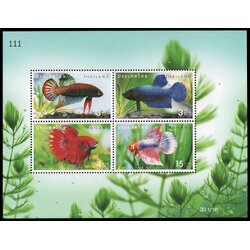 ชีทแสตมป์ชุดปลากัด