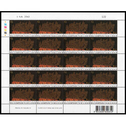 แสตมป์ 125 ปี สหภาพสากลไปรษณีย์ (เต็มแผ่น)