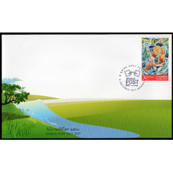 ซองวันแรกจำหน่ายวันไปรษณีย์โลก 2560