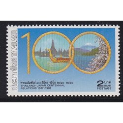 แสตมป์ความสัมพันธ์ 100 ปี ไทย - ญี่ปุ่น