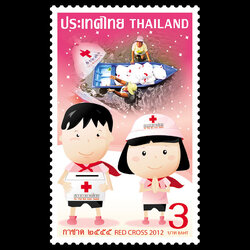 แสตมป์กาชาด 2555