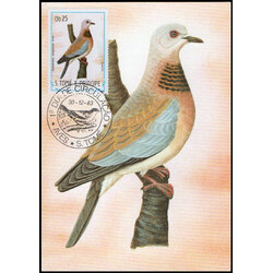 Post Cards S.Tome E Principe Bird 1983