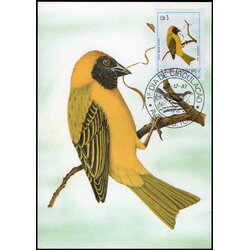 Post Cards S.Tome E Principe Bird 1983