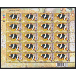 แสตมป์ปลาการ์ตูน (เต็มแผ่น)