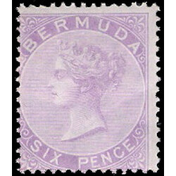 1865 QV Bermuda No.6 CV $30