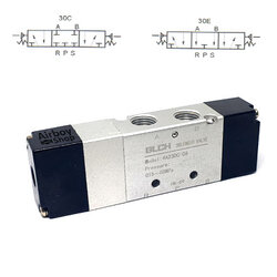 วาล์วควบคุมด้วยลม 5/3 Way 4A130/230/330/430