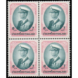 แสตมป์พระรูป ร.๙ ชุดที่ ๙ บล็อค๔ ดวง ๗ บาท