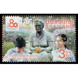 แสตมป์ที่ระลึก 80 ปี มูลนิธิช่วยคนตาบอดแห่งประเทศไทย