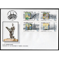 ซองวันแรกจำหน่าย 100 ปี กรมทรัพยากรธรณี