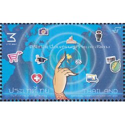 แสตมป์วันสื่อสารแห่งชาติ 2558