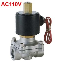 โซลินอยด์วาล์ว 2WBK AC110V แสตนเลส (NO)