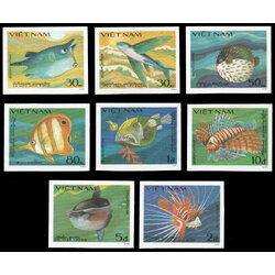 Vietnam Imperf Exotic fishes