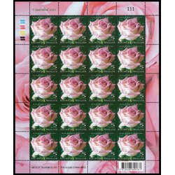 แสตมป์ดอกกุหลาบ 2551 (เต็มแผ่น)