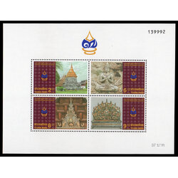 ชีทแสตมป์ชุดงานสมโภชเชียงใหม่ 700 ปี