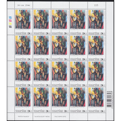 แสตมป์จิตรกรรมของศิลปินเอก (เต็มแผ่น)