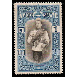 แสตมป์ชุดรัชกาลที่ ๖ เวียนนา ดวง ๑ บาท