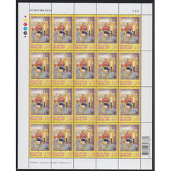 แสตมป์ 100 ปี ธนาคารไทยแห่งแรก (ธนาคารไทยพาณิชย์) (เต็มแผ่น)