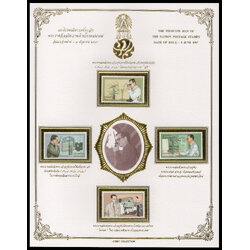 อัลบั้มชีทพระราชอัจฉริยภาพด้านโทรคมนาคม (บรรจุพร้อมแสตมป์)