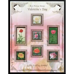 อัลบั้มชีทชุดวันวาเลนไทน์ (บรรจุพร้อมแสตมป์)