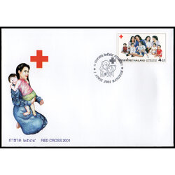 ซองวันแรกจำหน่ายกาชาด 2544