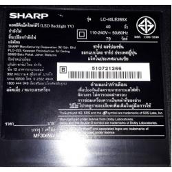 SHARP รุ่น LC-40LE265X ,LC-40LE265X -WX (25Q128)