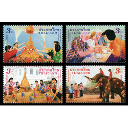 แสตมป์ชุดเทศกาลสงกรานต์ 2558