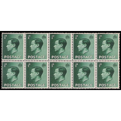 1936 King Edwald 8 Set of 4s
