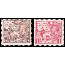 1925 King George 5 No.203-204