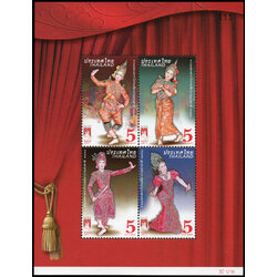 ชีทแสตมป์ชุดงานแสดงตราไปรณียากรแห่งชาติ 2554